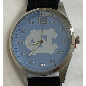 North Carolina Tar Heels Men's Watch Rubber/Silicone Band, NCAA